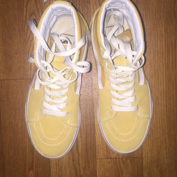 Vans Shoes - Vans - SK8-Hi Ochre/True White